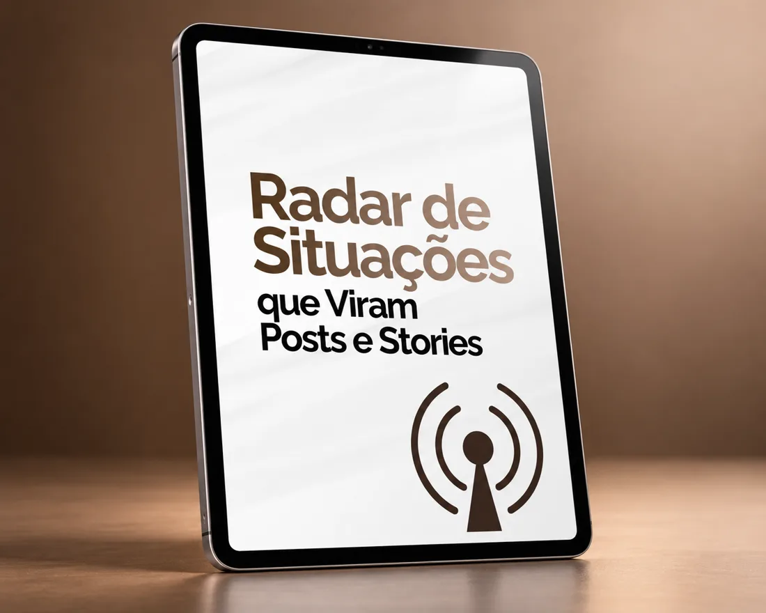 Radar de Situações que Viram Posts e Stories