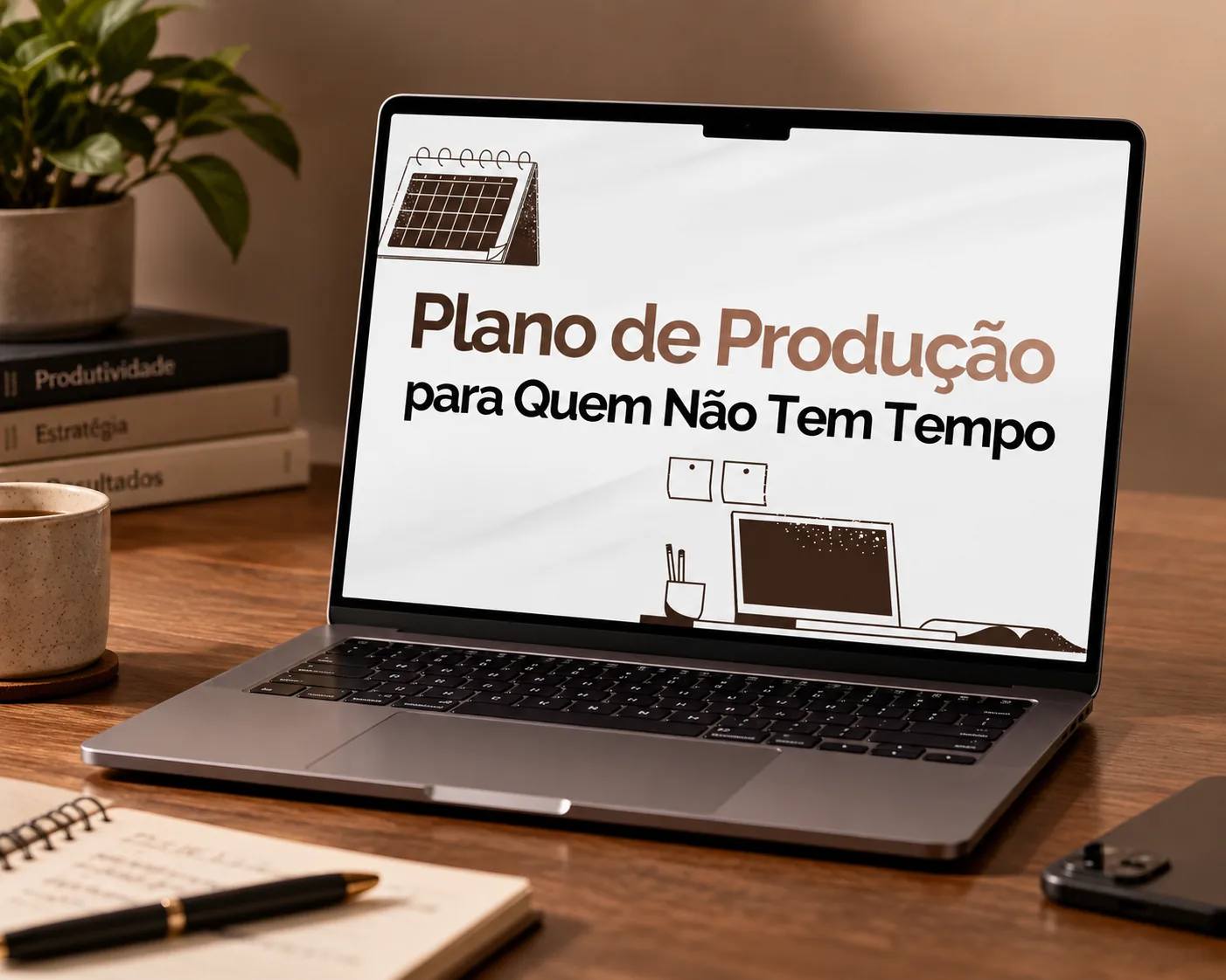 Plano de Produção para Quem Não Tem Tempo